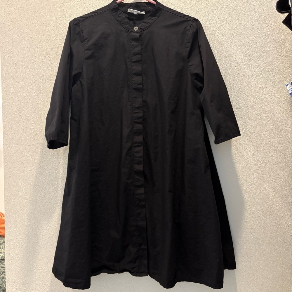 bryn Walker Black Tunic | 100% cotton | size S